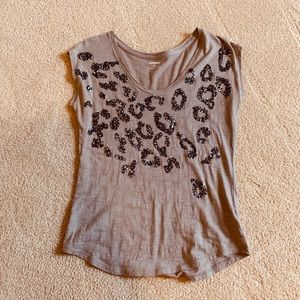 Express Cheetah Print Top